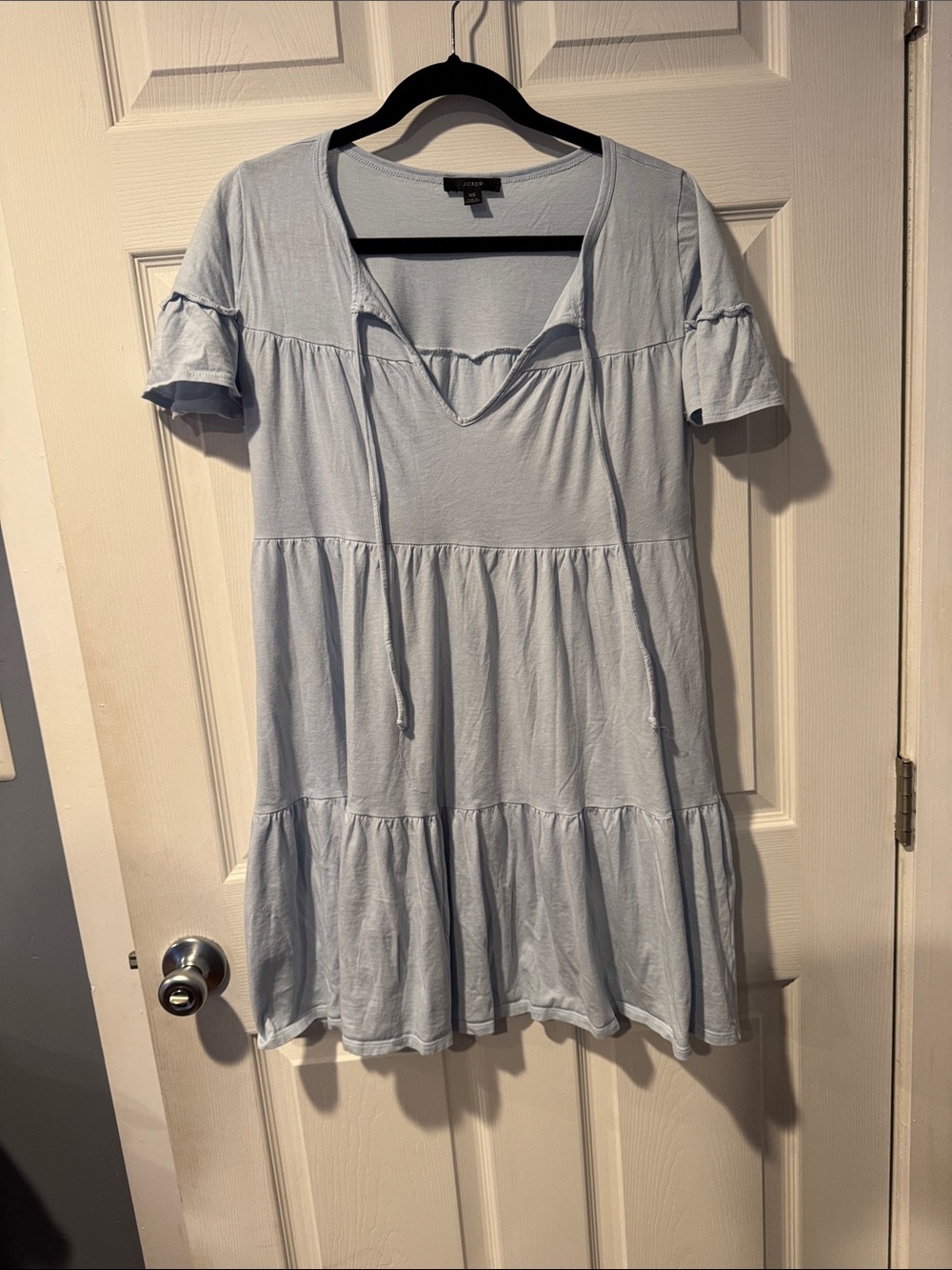 J. Crew Light Blue Mini Dress